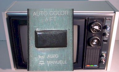 Sony KV-1310 AUTO Color Funktion bei PAL 