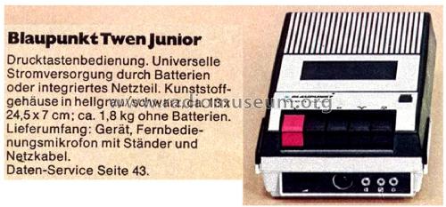 Twen Junior R Player Blaupunkt Ideal Berlin Sp Ter