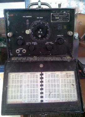 SCR-211-Q Frequency Meter Set ; Cardwell Mfg. Corp., (ID = 920101) Ausrüstung