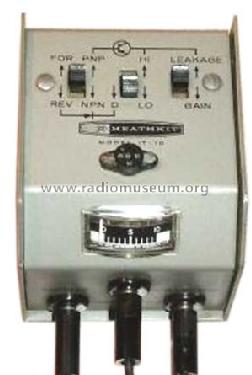 Transistor Checker IT-10; Heathkit Brand, (ID = 656208) Ausrüstung