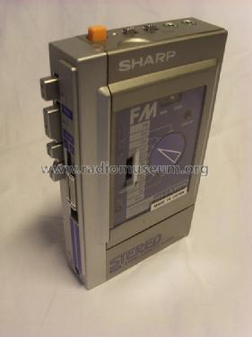 sharp cassette player