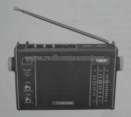 RP-750FL Radio Toshiba Corporation; Tokyo, build 1973 ?, 1 p