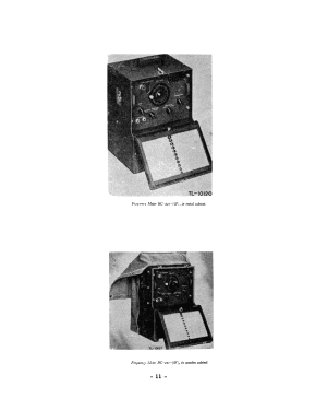 SCR-211-M Frequency Meter Set ; Bendix Radio (ID = 2969090) Equipment