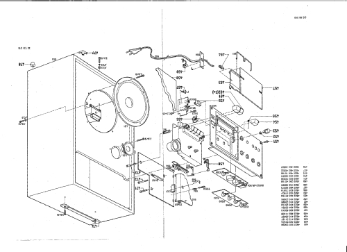Cassette Recorder Amplifier D 6550/30Z; Philips - Österreich (ID = 1430135) Ton-Bild