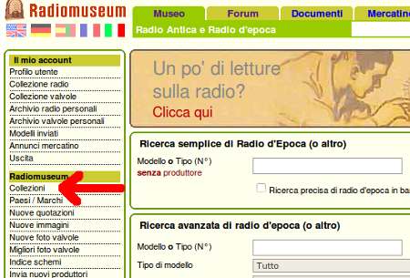 Accesso alle collezioni utenti