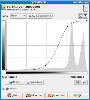 Bild 4 - Gradation anpassen