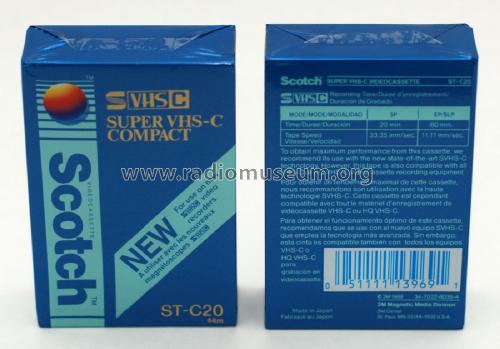 Scotch - S-VHS-C - Super VHS C Video Cassette ; 3M, Lake Superior (ID = 1810241) Divers