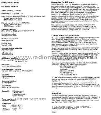 3 Waveband Tuner Alpha; A&R Cambridge Ltd. (ID = 1749708) Radio