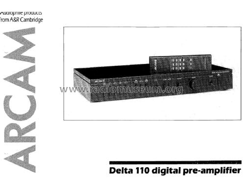 Digital Preamplifier Delta 110; A&R Cambridge Ltd. (ID = 1890132) Ampl/Mixer