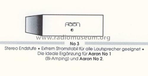 No.3; Aaron High End (ID = 663280) Ampl/Mixer