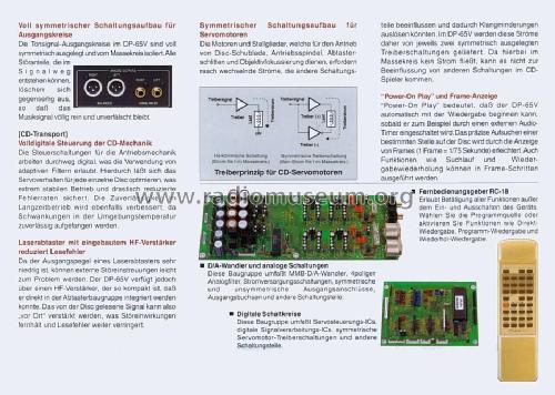 CD Player DP-65V; Accuphase Laboratory (ID = 1773427) R-Player