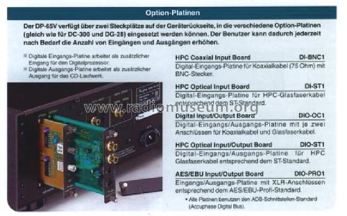 CD Player DP-65V; Accuphase Laboratory (ID = 569974) R-Player