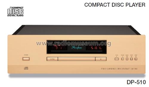 Compact Disc Player DP-510; Accuphase Laboratory (ID = 2083428) R-Player