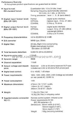 DC-61; Accuphase Laboratory (ID = 1772464) Ampl/Mixer