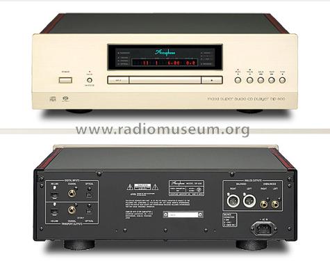 MDSD SA-CD Player DP-600; Accuphase Laboratory (ID = 2083259) R-Player