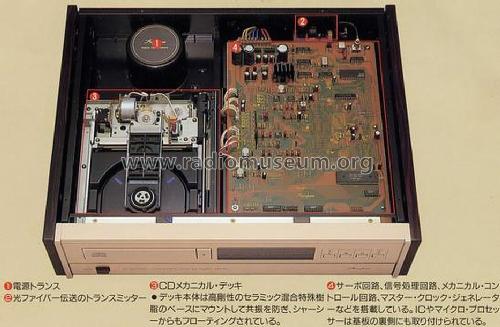 Precision Compact Disc Player DP-80; Accuphase Laboratory (ID = 677125) Ton-Bild