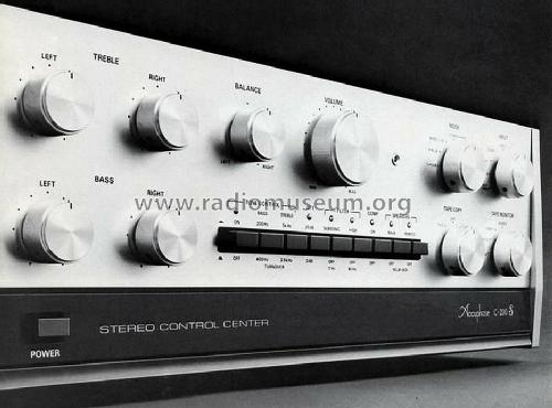 Stereo Control Center C-200S; Accuphase Laboratory (ID = 675755) Ampl/Mixer