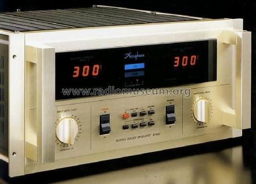 Stereo Power Amplifier P-600; Accuphase Laboratory (ID = 677206) Ampl/Mixer