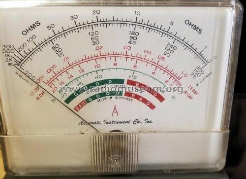 Volt Ohm Milliammeter 155; Accurate Instrument (ID = 2771094) Equipment