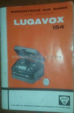 Lugavox 154; ACEC, Ateliers de (ID = 2471349) Sonido-V