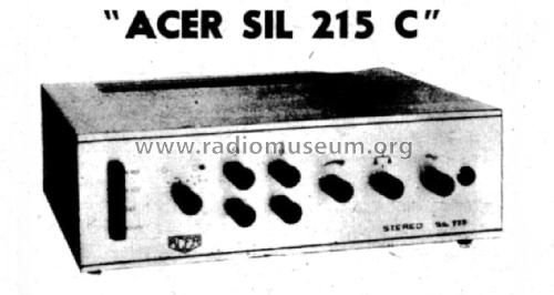 Amplificateur stéréophonique SIL215C; ACER A.C.E.R. / (ID = 3097605) Ampl/Mixer