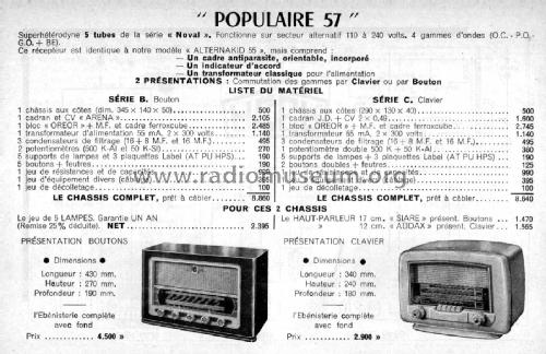 Populaire 57; ACER A.C.E.R. / (ID = 3050489) Radio