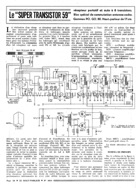 Super Transistor 59 AC; ACER A.C.E.R. / (ID = 2076326) Radio