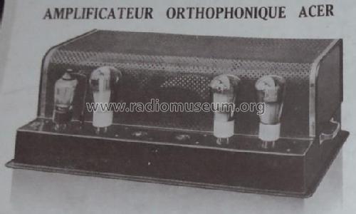 Amplificateur Orthophonique ; ACER A.C.E.R. / (ID = 1758325) Verst/Mix