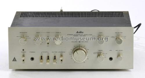 Stereo Integrated Amplifier AA-345; ACIKO Electronics (ID = 3006193) Ampl/Mixer