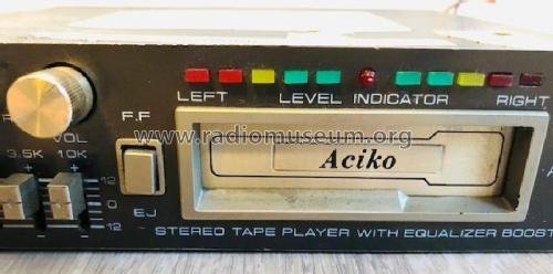 Stereo Tape Player with Equalizer Booster ACE-255; ACIKO Electronics (ID = 3003082) R-Player