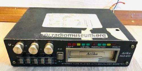 Stereo Tape Player with Equalizer Booster ACE-255; ACIKO Electronics (ID = 3003089) R-Player