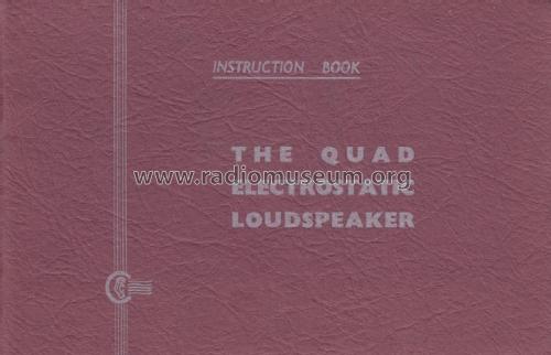 Quad ESL 57 Electrostatic-Loudspeaker; Quad Brand; (ID = 2597098) Altavoz-Au