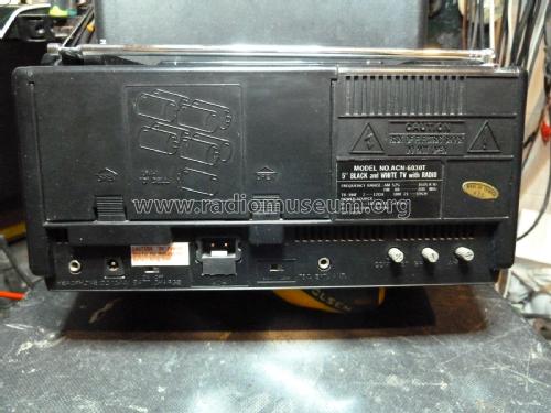 5' TV Cassette Radio ACN-6030T; Action Electronics (ID = 3023591) TV Radio