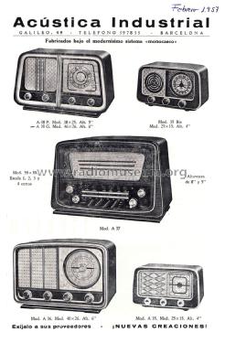 Mueble para Radio A-35; Acústica Industrial; (ID = 3016670) Cabinet