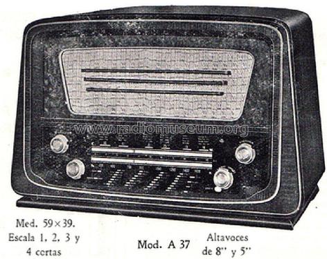 Mueble para Radio A-37; Acústica Industrial; (ID = 3016673) Cabinet