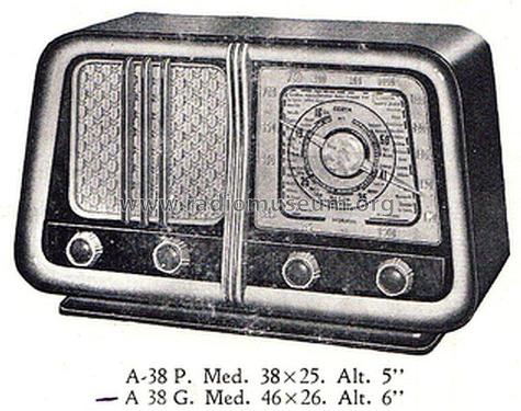 Mueble para Radio A-38-G; Acústica Industrial; (ID = 3016675) Cabinet