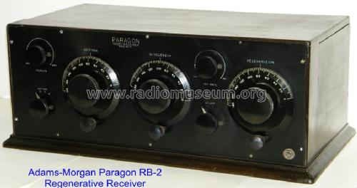 Paragon RB2 ; Adams-Morgan Co. (ID = 959557) Radio