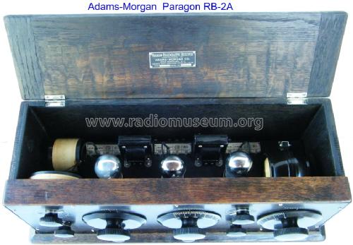 Paragon RB-2A ; Adams-Morgan Co. (ID = 829130) Radio