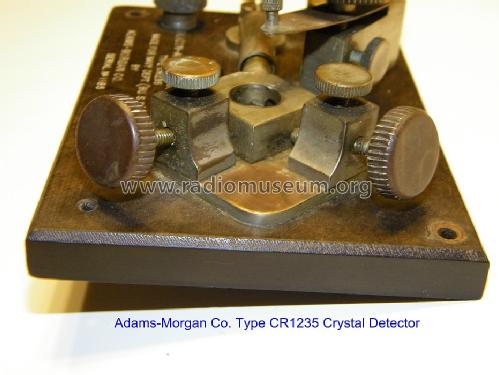 Silicon-Antimony Detector Type CR1235; Adams-Morgan Co. (ID = 1204942) Radio part