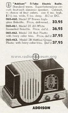 2A Ch= R5A1; Addison Industries, (ID = 2178754) Radio