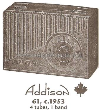 61 ; Addison Industries, (ID = 1671793) Radio