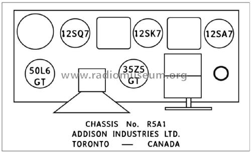 B2A Ch= R5A1; Addison Industries, (ID = 2783779) Radio