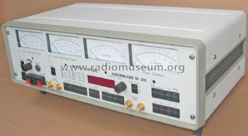 Audioanalyzer NF-200; Admira-Radio- (ID = 588329) Equipment