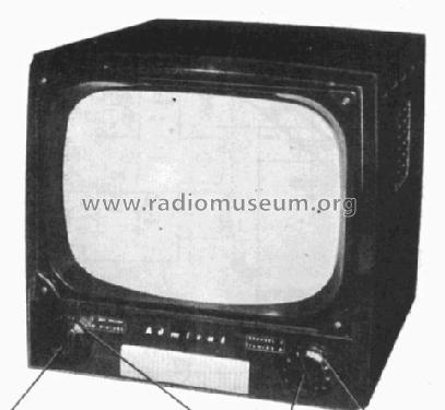 121DX17A Ch= 19C1; Admiral brand (ID = 303299) Television