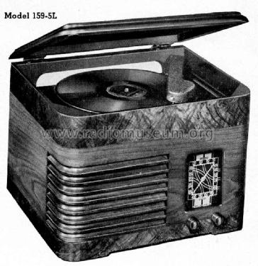 159-5L ; Admiral brand (ID = 1095319) Radio