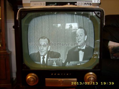17DX10 Ch= 19B1; Admiral brand (ID = 1397587) Television