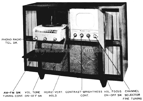 4H16A, 4H16B Ch= 30B1, 30C1, 30D1, 4H1; Admiral brand (ID = 1432811) TV-Radio