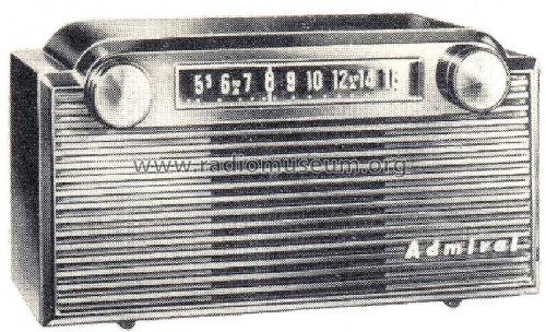 5G31 Ch= 5G3; Admiral brand (ID = 1102420) Radio