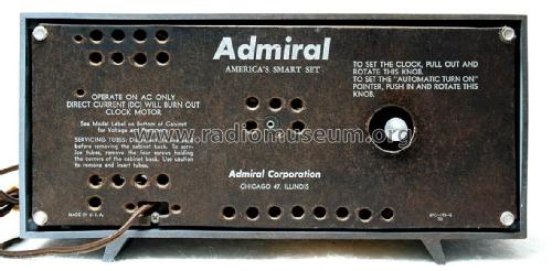 5G49 N Ch= 5S3; Admiral brand (ID = 2061078) Radio