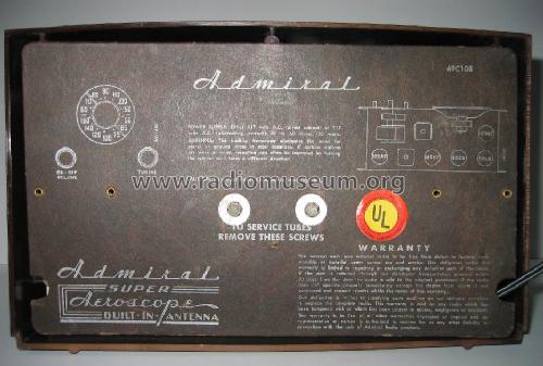 5R10UL Ch= 5R1; Admiral brand (ID = 1256821) Radio